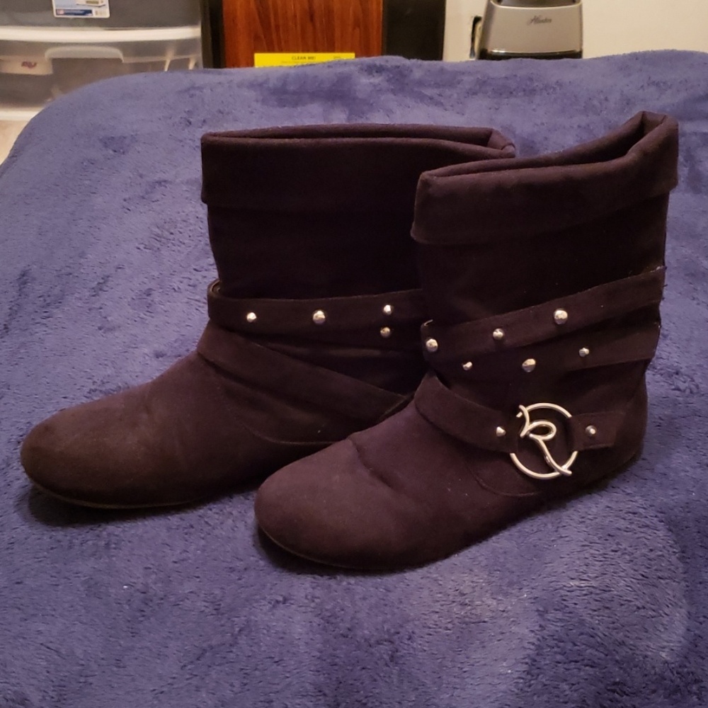 Rocawear chami black boots sz 9